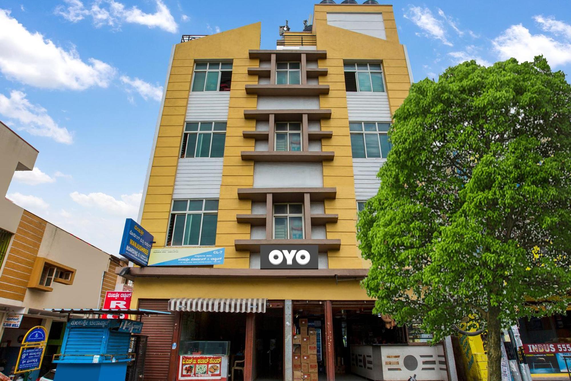 Hotel O Manjushree Boarding & Lodging Nearby Dr.Br Ambedkar Stadium Basveshwar Nagar Bangalore Dış mekan fotoğraf